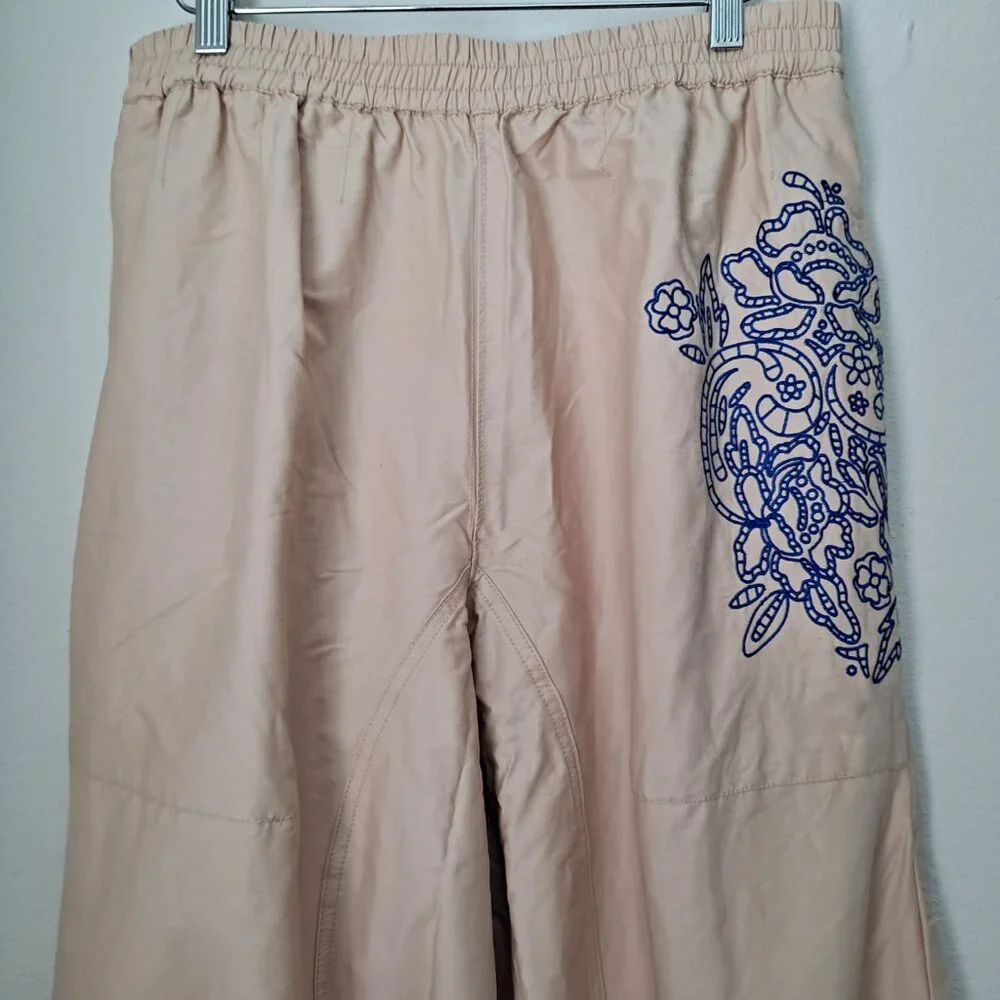 NWOT Free People Baller embroidered pants
